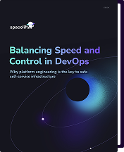 Ebook cover - Balancing Speed and Control in DevOps